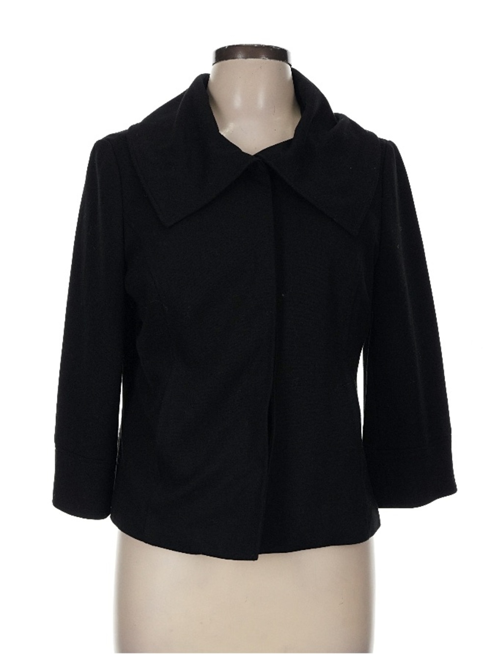 Sandro Sportswear Black Cropped Swing Jacket Size M / 2